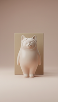 Figura edición cerámica Neko Whisper